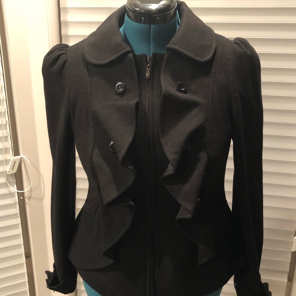 olive & Oak black zip up Jacket.